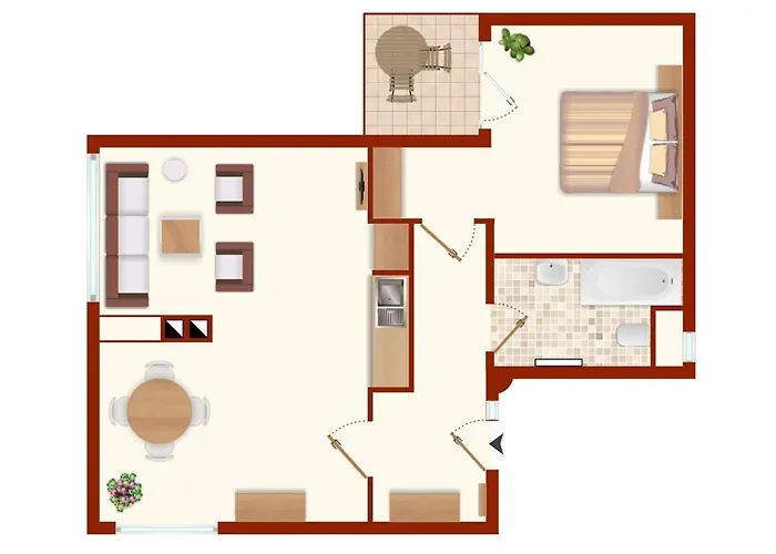 公寓 Dorfring 36 Albatros *